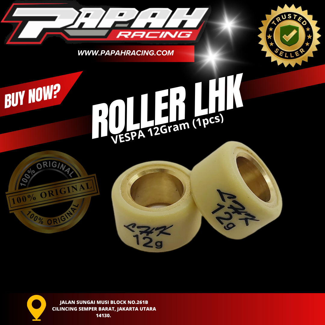 ROLLER LHK MOTOR VESPA 12Gram (1pcs)